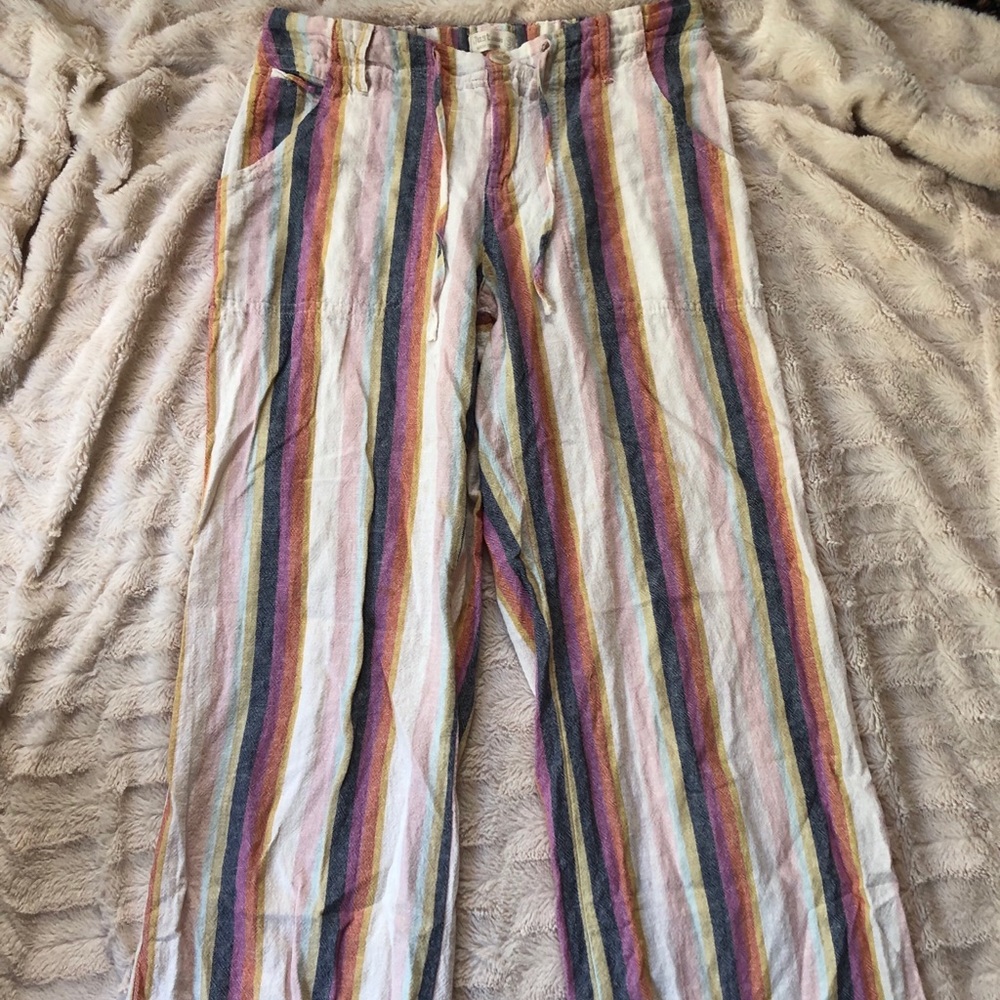 Multi-color Flowy Pants 🌈💜